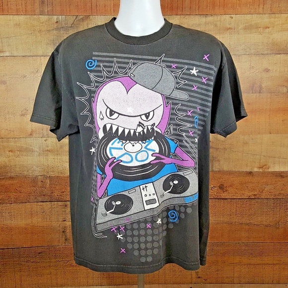 Eldon Graphic T-Shirt Men's Black Size Large - Picture 1 of 3